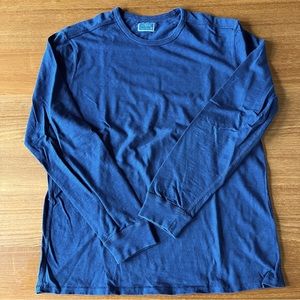 Navy Long Sleeve J Crew T